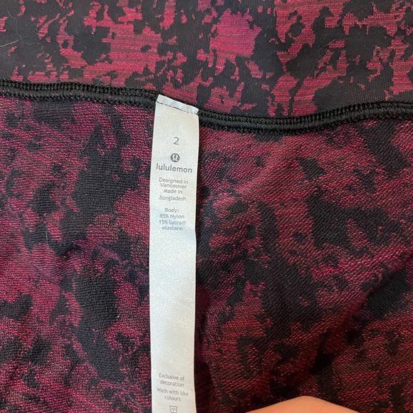 Lululemon wunder unders high rise leggings - Picture 3 of 5